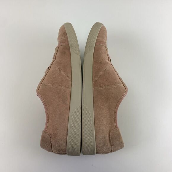 Vionic Jean Suede Sneaker Slip On Pink Comfort Leather No Lace Up Womens 8.5 - Picture 11 of 13